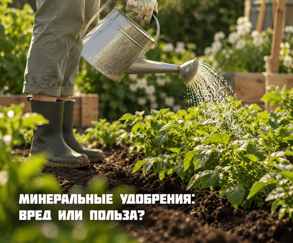Минеральные удобрения: польза или вред?