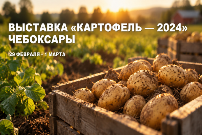 Приглашаем на выставку "Картофель 2024" в г. Чебоксары!